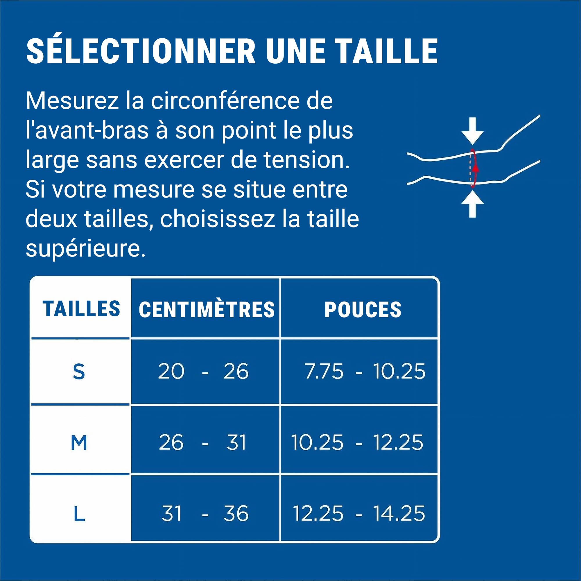 Zamst Bande de coude (M)