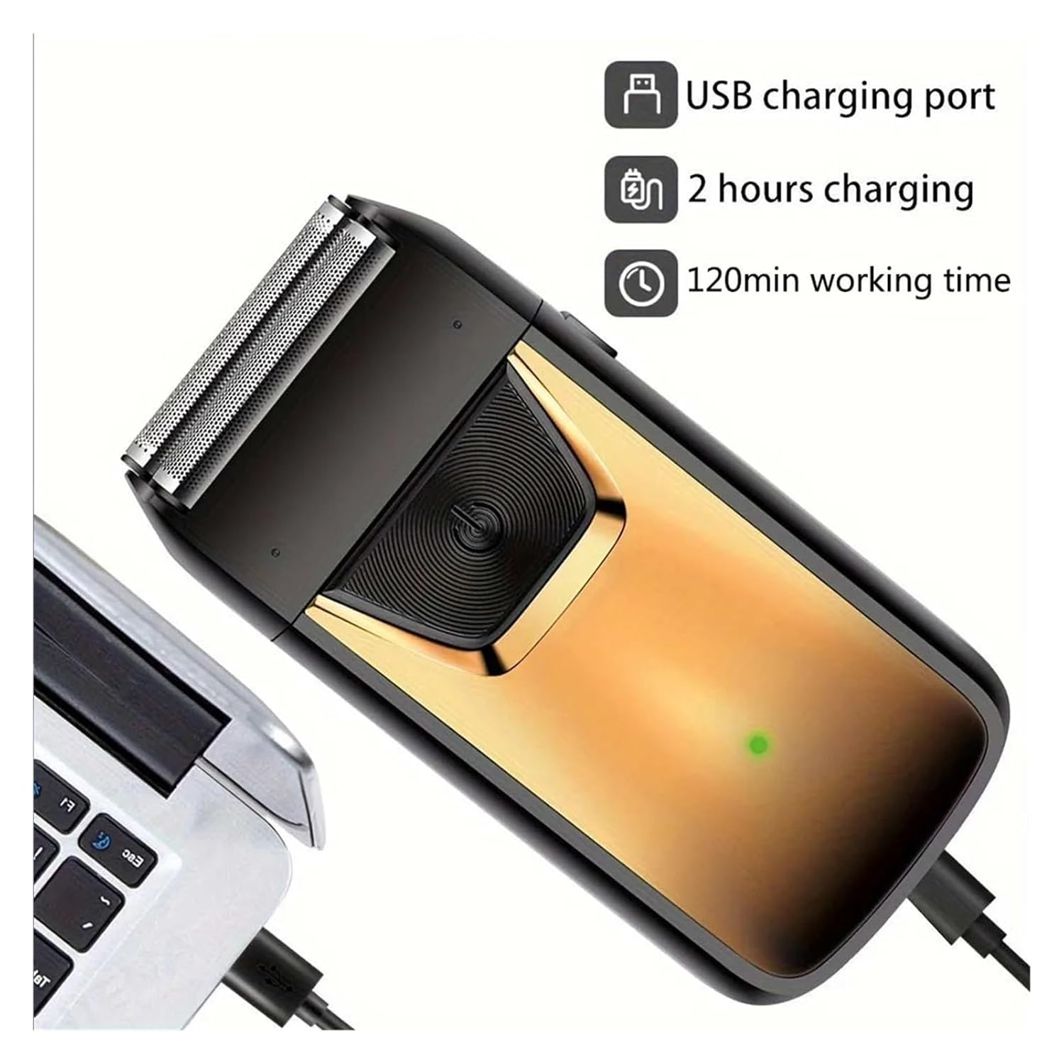 Fit for Professional Rechargeable Electric Foil Shaver for Men - Father's Day Gift for Home Use