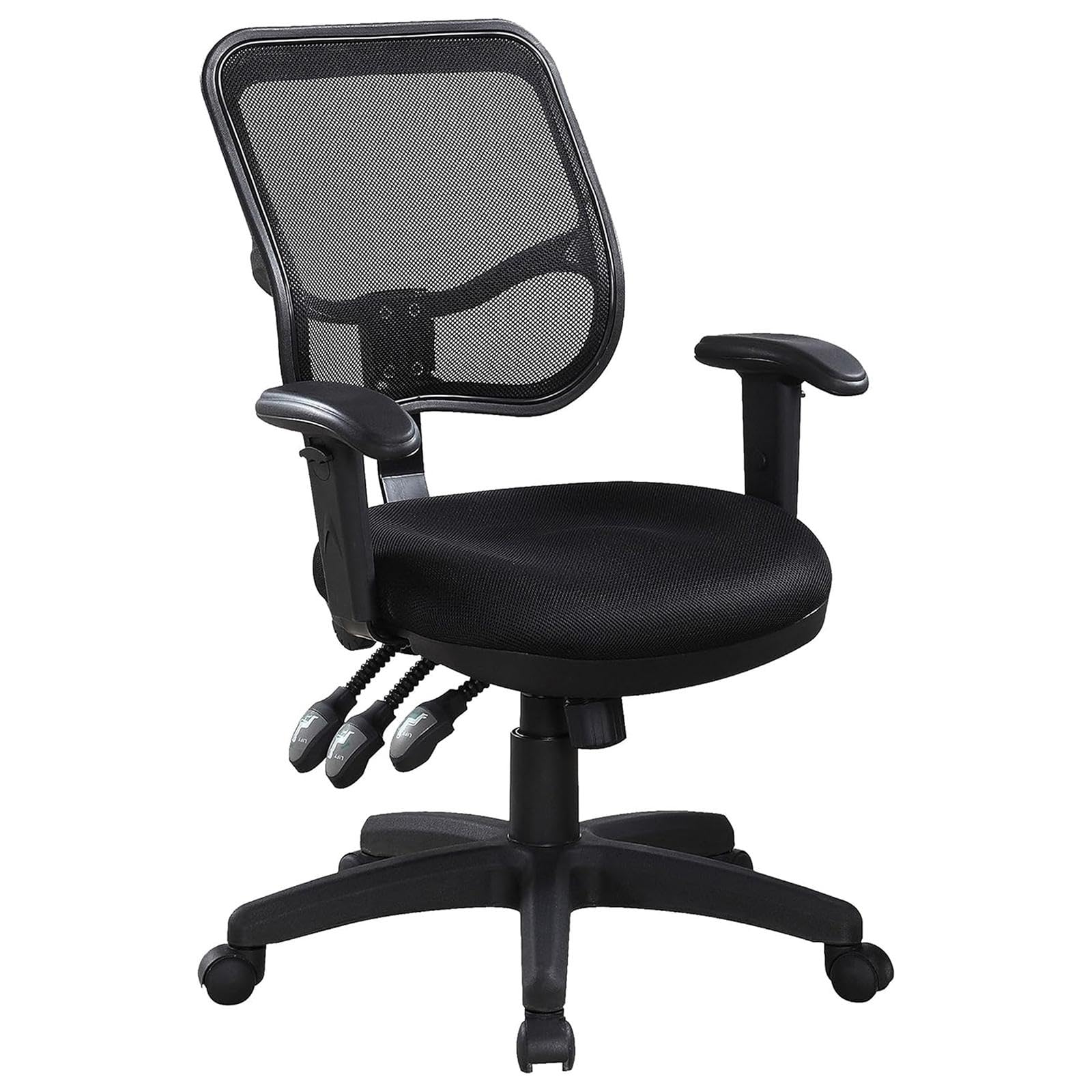 Schienale di ricambio per sedia da ufficio, 42 x 41 cm, in rete traspirante, design ergonomico, per la maggior parte delle sedie girevoli da ufficio