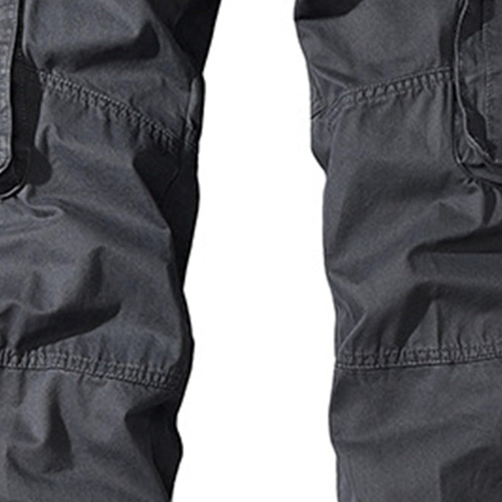 Męskie bawełniane spodnie dresowe na co dzień wojskowe spodnie Ripstop Straight Fit Cargo Pant z wieloma kieszeniami