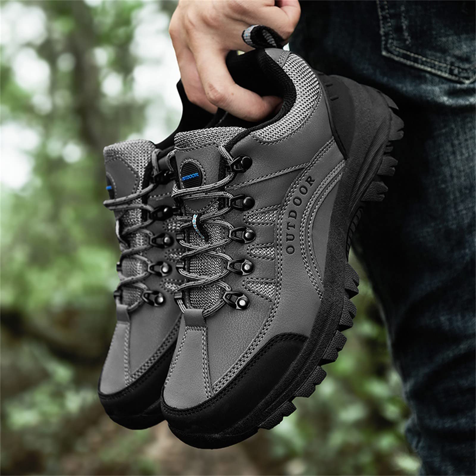 Chaussures de randonnée imperméables et antidérapantes pour homme