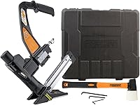 Vista 2 de Freeman PFL618BR Clavadora/grapadora de pisos neumática y convertidor de base de rodillo de clavadora de pisos PFNRB