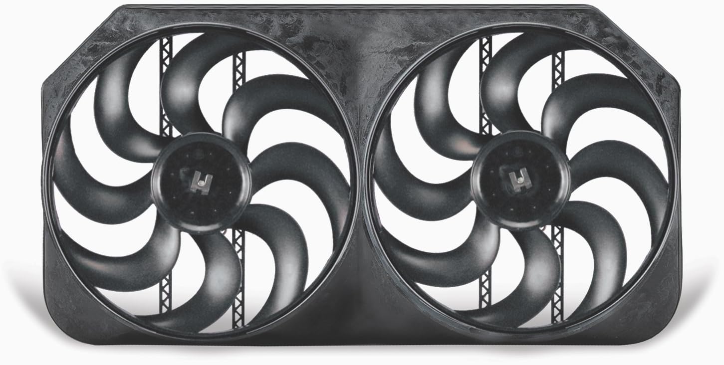 294 Dual Shrouded S-Blade Electric Fan, 15