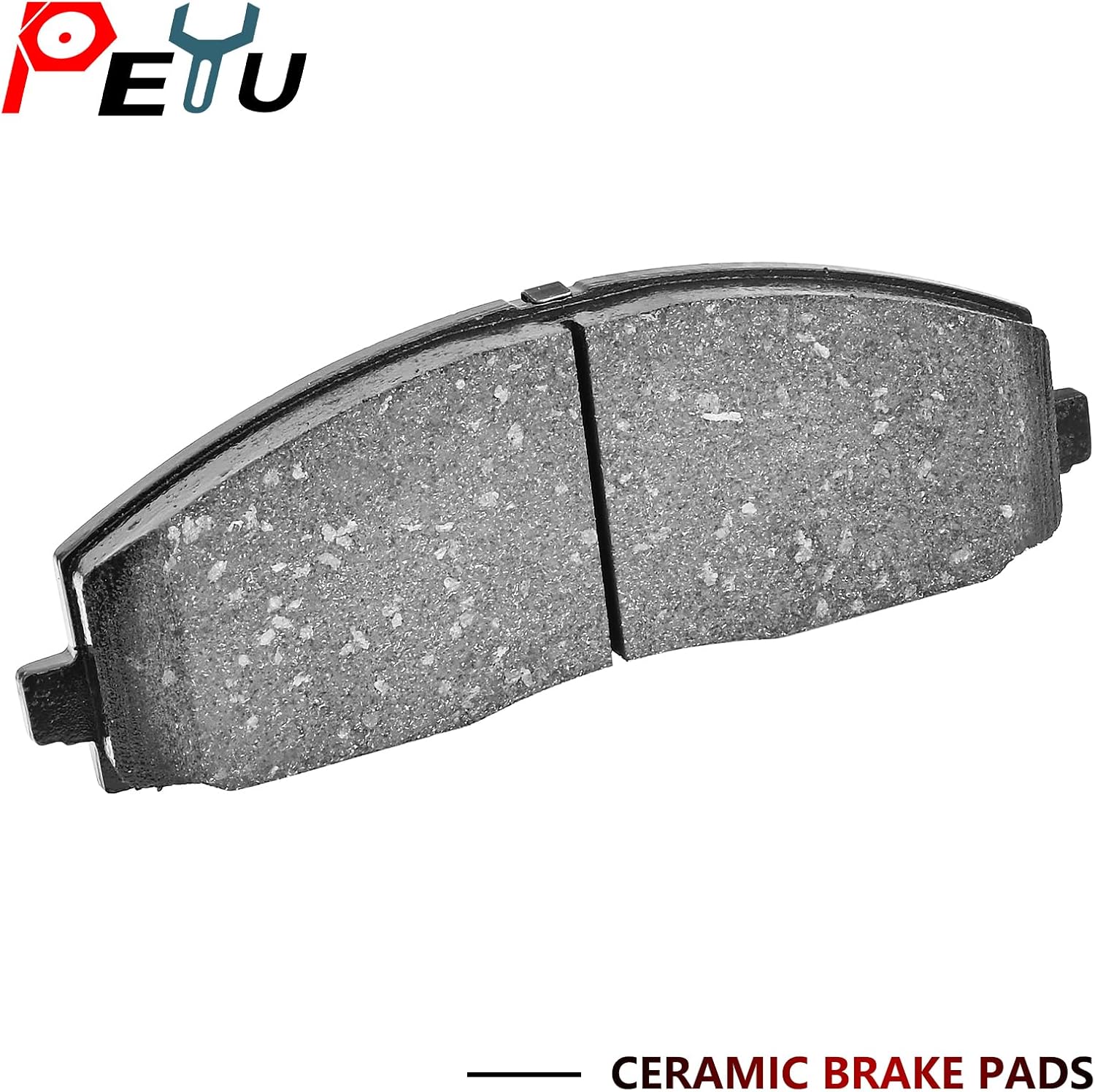 8pcs Front Rear Ceramic Brake pads for 2012-2016 Chrysler Town & Country, for 2012-2020 Dodge Grand Caravan, for 2012-2020 Dodge Journey, for 2012-2015 Ram C/V, for 2012-2014 Volkswagen Routan