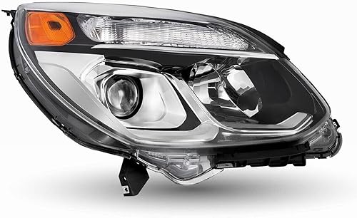Conjunto de faros delanteros derechos para Chevrolet Equinox 2016-2017, compatible con Chevy Equinox 2016-2017, repuesto lateral del pasajero,
