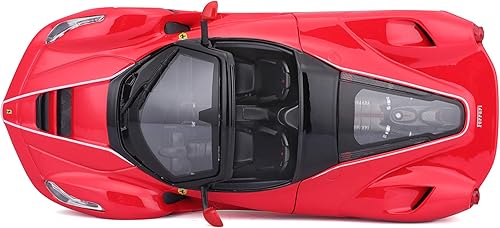 Miniatura 13 de Bburago 1:24 Escala Race & Play Ferrari LaFerrari Aperta Die Cast Vehicle