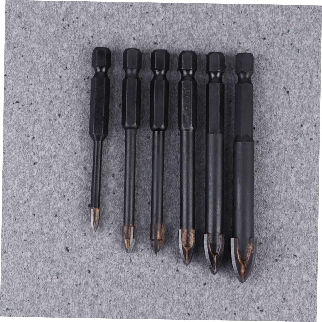 18pcs Multi-function Triangle Drill Bit for Glass Ceramic Tile Wood Plastic Hole Opener for