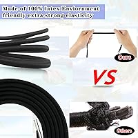 Vista 5 de Ostlttyn Tela de repuesto para silla Zero Gravity con kit de cuerda elástica, paño de reparación de 19 pulgadas de ancho con cable de repuesto