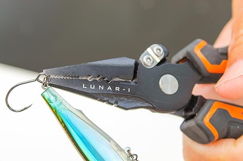 Miniatura 4 de danco Lunar Alicates de acero al carbono de 6.5 pulgadas, cortadores laterales, cortadores de alambre, funda personalizada, agarre moldeado doble,