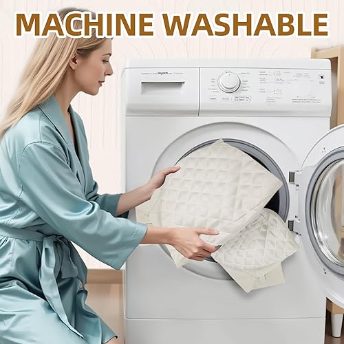 Miniatura 4 de Asiento de tela para gorila, funda de repuesto para Baby Bjorn Bouncer Bliss, suave y transpirable, lavable a máquina (beige, solo funda)