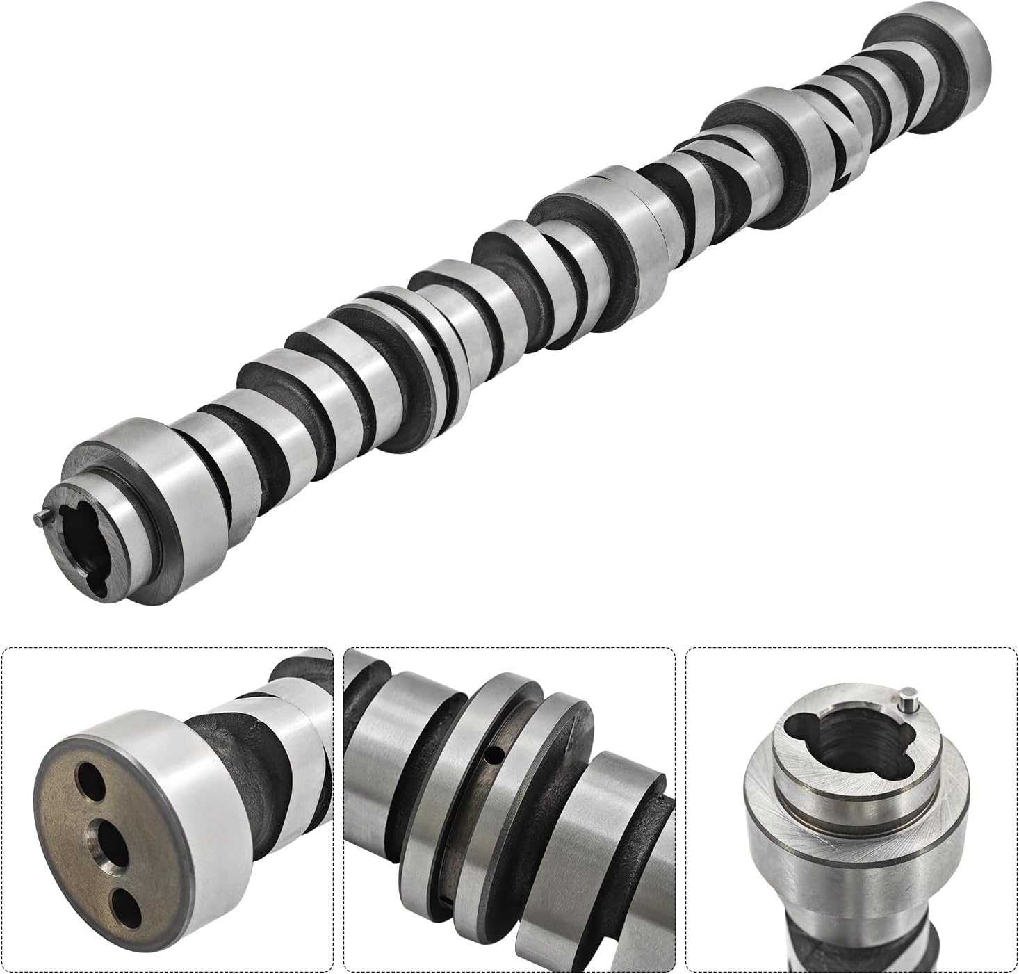 12623066 12617374 VVT Camshaft for 6.2L AFM V8 Engine, Fits for Cadillac 10-14 Escalade/Escalade ESV, 10-13 Escalade EXT; Fits for 10-15 Chevy Camaro; Fits for 10-14 GMC Yukon/Yukon XL 1500