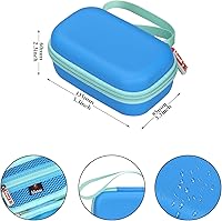 Vista 8 de Mchoi Funda rígida para Logitech G305, solo funda (todo azul)