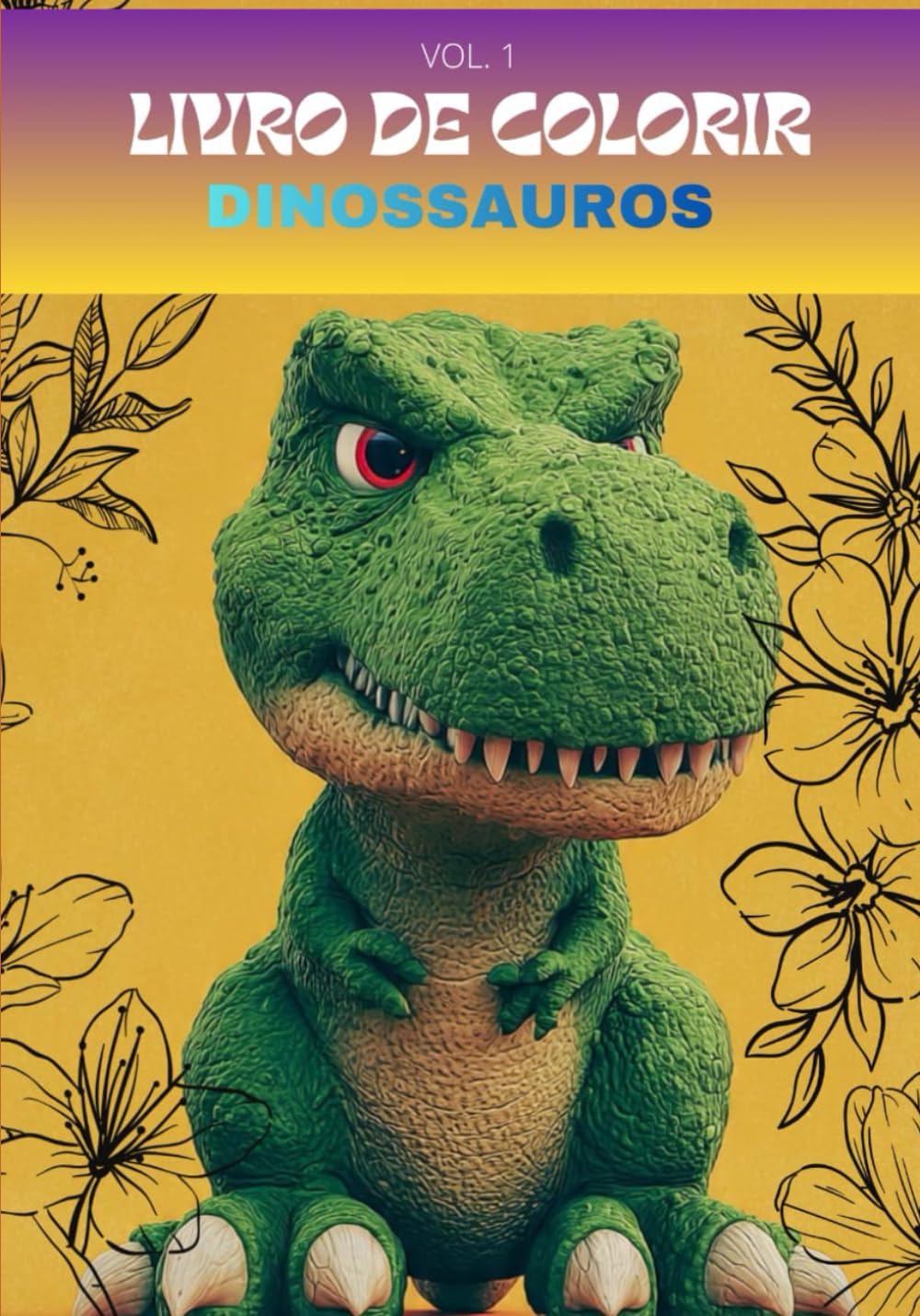 Livro de Colorir: Dinossauros