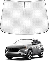Vista 74 de Parasol para parabrisas para Ford Escape 2020-2025 2026, accesorios gruesos de 6 capas plegables para ventana delantera, protector de visera solar