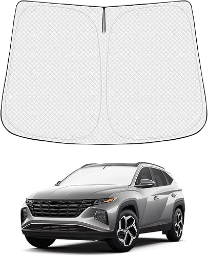 Miniatura 74 de Parasol para parabrisas para Ford Escape 2020-2025 2026, accesorios gruesos de 6 capas plegables para ventana delantera, protector de visera solar