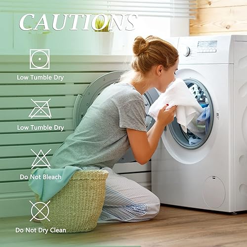 Miniatura 6 de Lysam Protector de colchón tamaño individual, funda de colchón refrescante impermeable de 39 x 75 pulgadas, funda de cama silenciosa, transpirable,