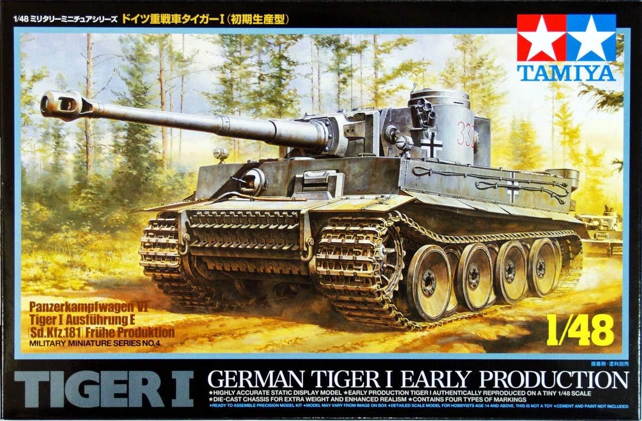 Tamiya Models Tiger I Early Production Model Kit
