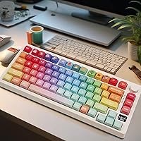 Vista 3 de PBT Material XDA Keycap Dye Sublimation Teclas mecánicas universales compatibles con interruptores Cherry MX, Gateron, Kailh TTC JWK y clones