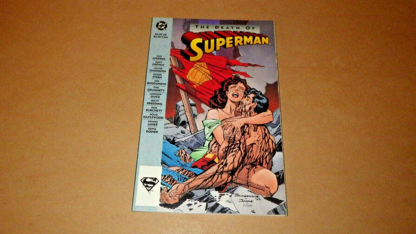 DC Comics Superman Death Of Superman TP