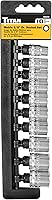 Vista 2 de Titan 68202 Juego de llaves métricas de 10 piezas de 3/8 pulgadas y 6 puntos