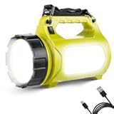 LE Rechargeable LED Lantern&comma; Camping Essentials&comma; 1000LM&comma; 5 Light Modes&comma; Power Bank&comma; IPX4 Waterproof&comma; Lantern Flashlight for Hurricane Emergency&comma; Hiking&comma; Home and More&comma; USB Cable Included