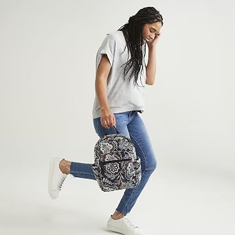 Vera Bradley Women's Iconic Signature Cotton Small Backpack