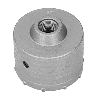 Electric Hammer Hole Saw, High Hardness 85mm Standard Size Impact Resistant Hollow Hole Opener for Wall Brick Drilling