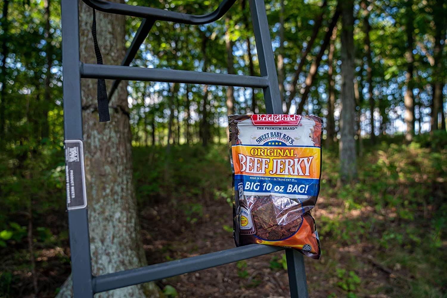 Bridgford Sweet Baby Ray's High Protein Beef Jerky, Low Carb Snack, Low Calorie, Keto Friendly, Original Flavor, 10 Oz, (Pack of 1)