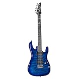 Ibanez GRX70QA-TBB Guitarra Eléctrica Transparent Blue...