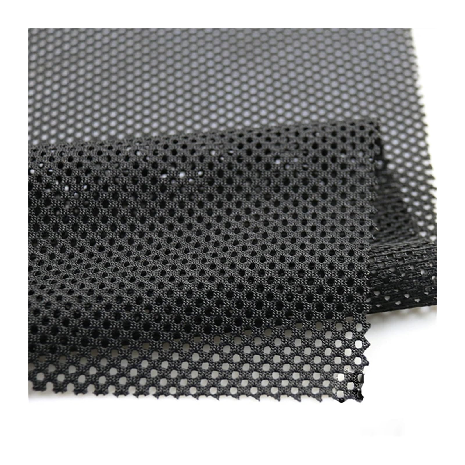 Tela De Malla Cubierta de casco ropa transpirable tela negra DIY Para Costura, Manualidades(Color 2)