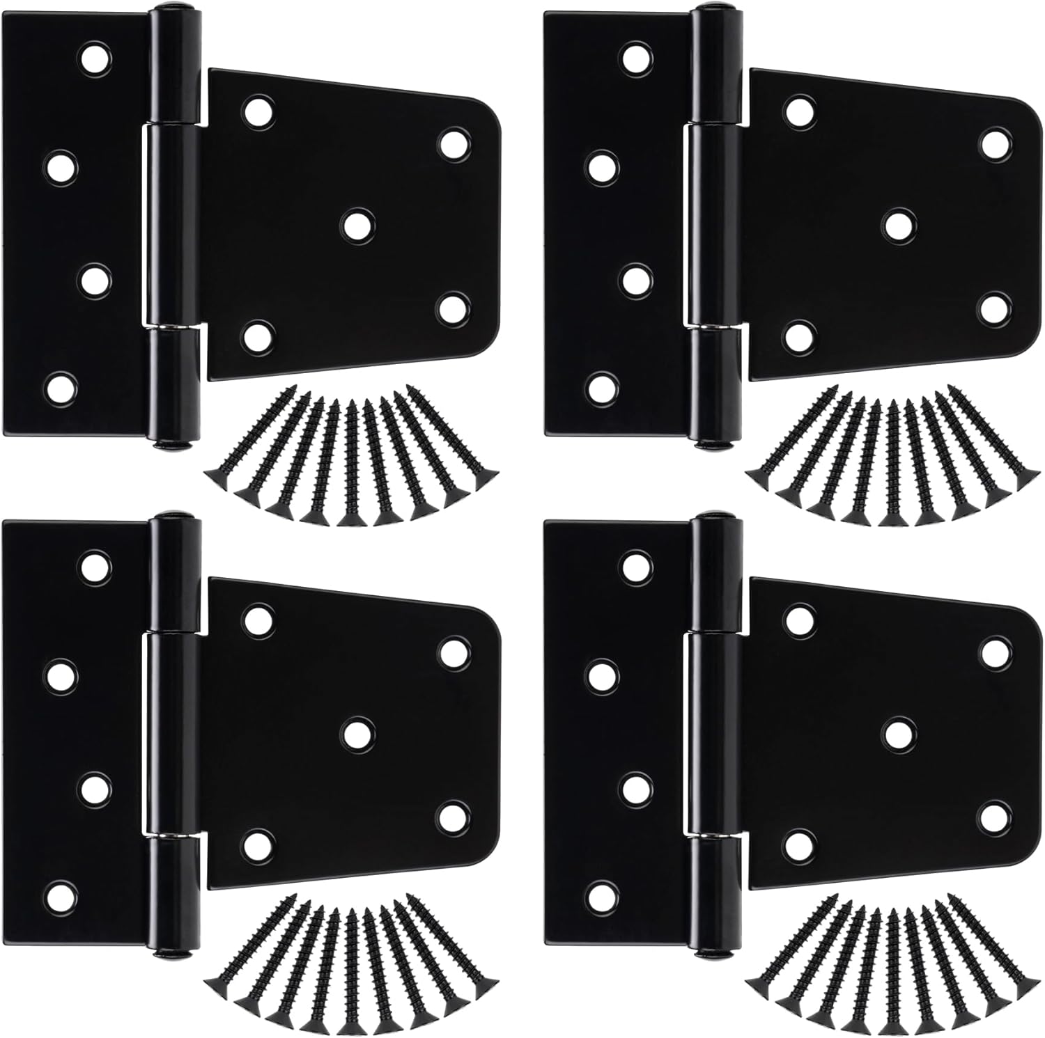 HILLMASTER 3.5 inch Heavy Duty Gate Hinges Fence Door