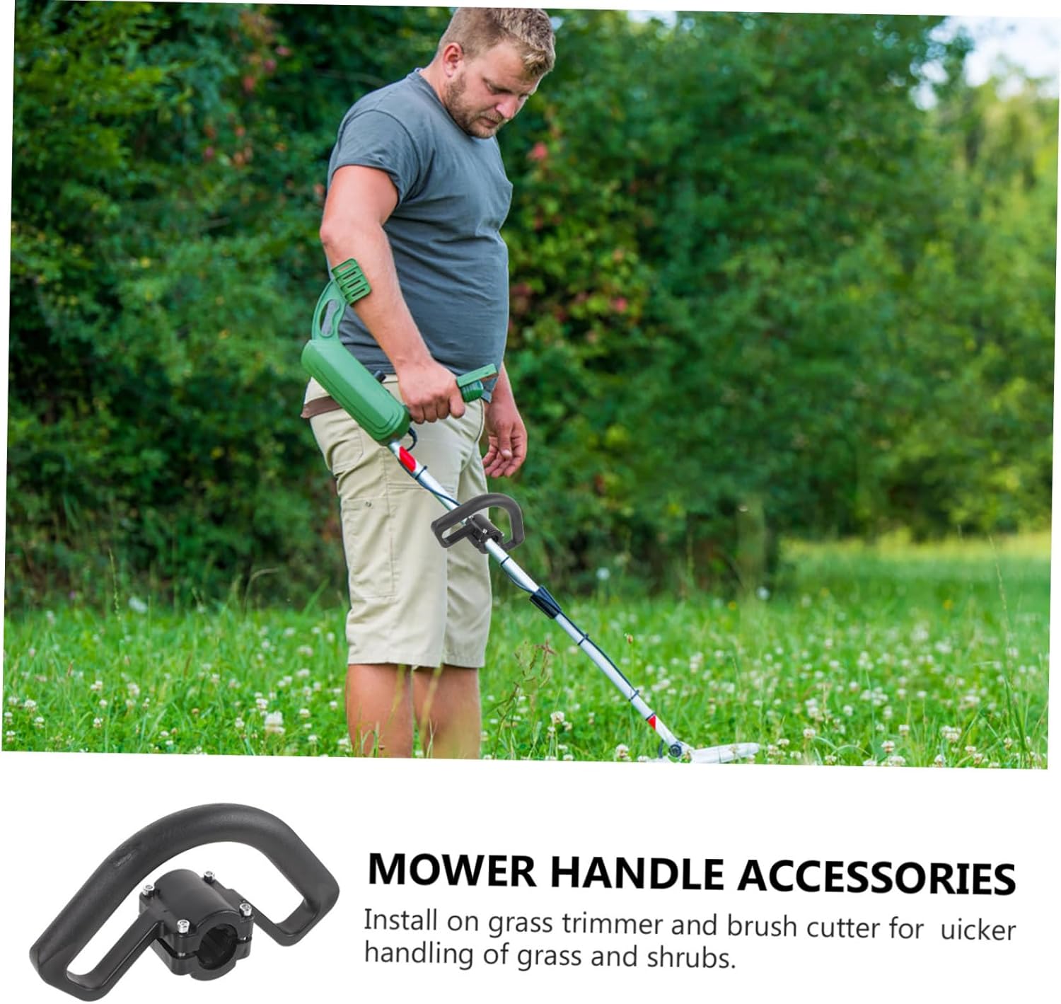 BESPORTBLE 3pcs Lawn Mower Handle Replacement Knob Grip Grass Trimmers Compact and Lightweight Design Compatible Backpack Lawn Mower Parts Easy Handling