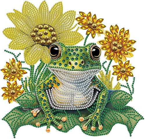 Miniatura 9 de Stalente Kits de pintura de diamantes para adultos, kits de arte de diamantes de forma especial 5D para principiantes, pintura de diamantes de