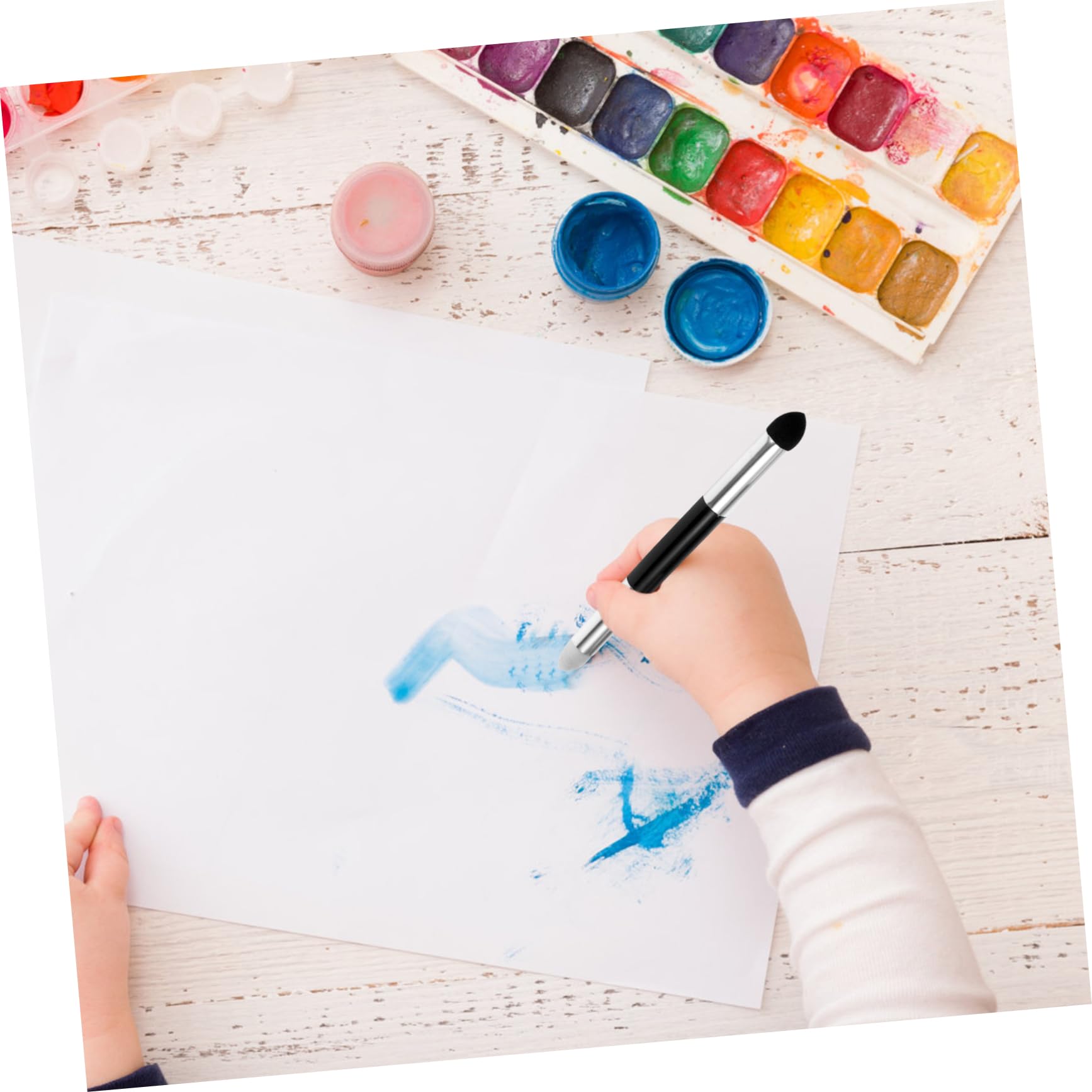 Operitacx 20pièces Stylos Éponge à Double Tête pour Dessin Et Mélange De Outils De Dessin pour Artistes Et Étudiants