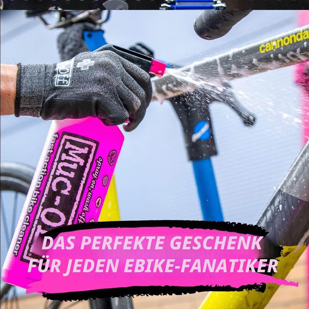 MUC OFF E-Bike-Pflegeset als unverzichtbares Zubehör