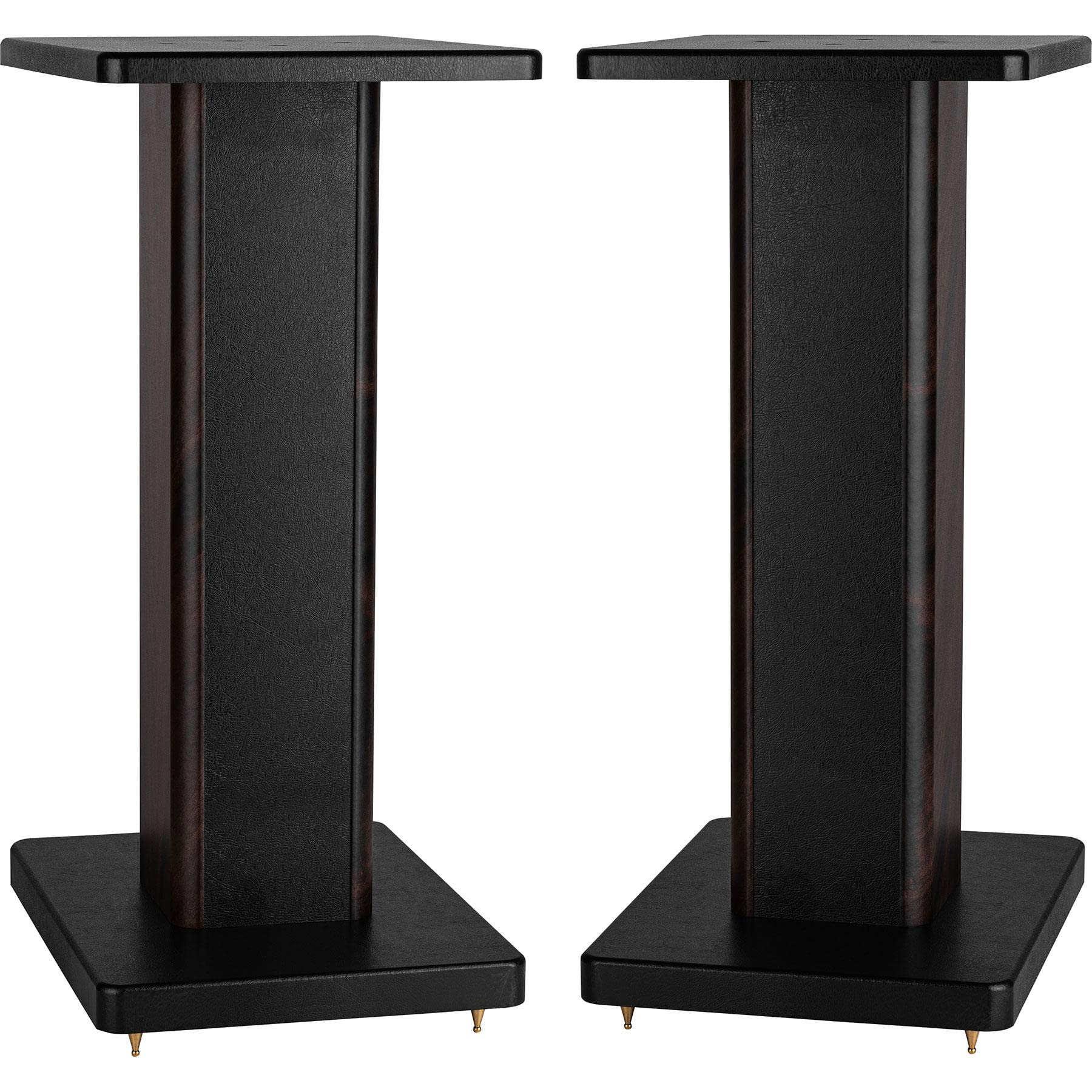 Dayton Audio Universal Wood Speaker Stand Pair (20in Walnut)