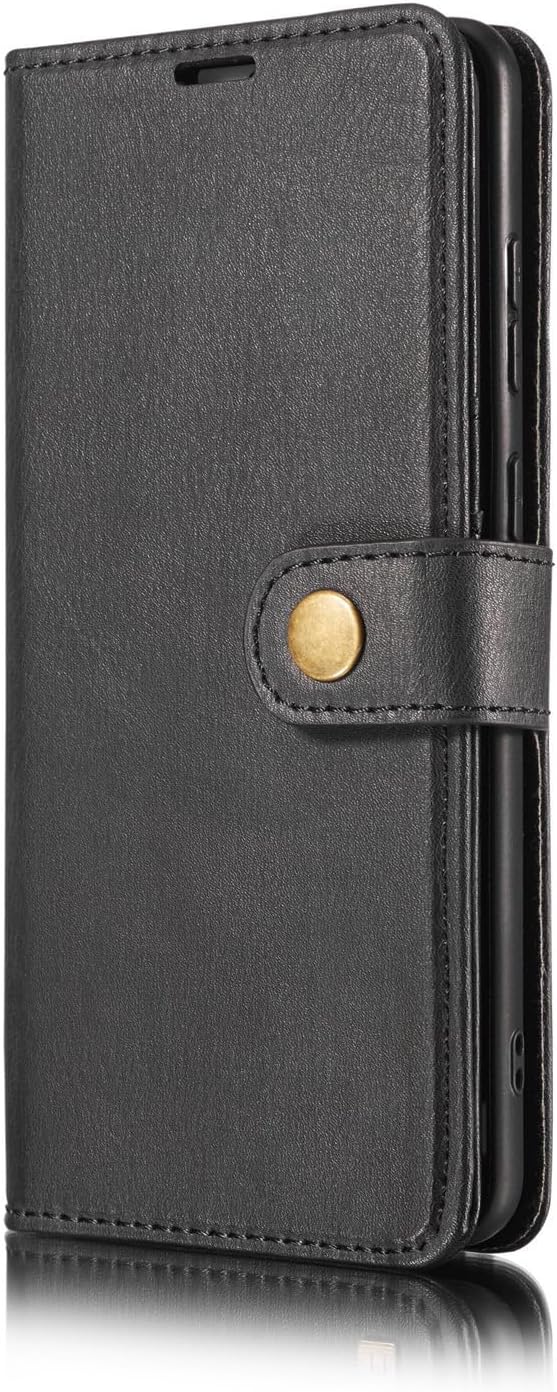 Asuwish Phone Case for Samsung Galaxy Note 20 Ultra 5G Wallet Magnetic Detachable Cell Cover with Screen Protector Card Holder Note20 Plus Notes 20Ultra Note20+ U + 20+ Twenty Not S20 Girls Black