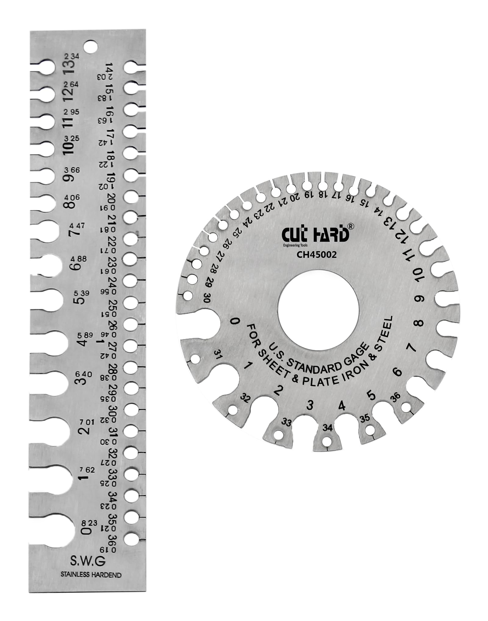 CUTHARD Precision Stainless Steel Measuring Wire Gauge | Round Gauge | Industrial Supplies (B0D14VJ3QN) Amazon Price History, Amazon Price Tracker