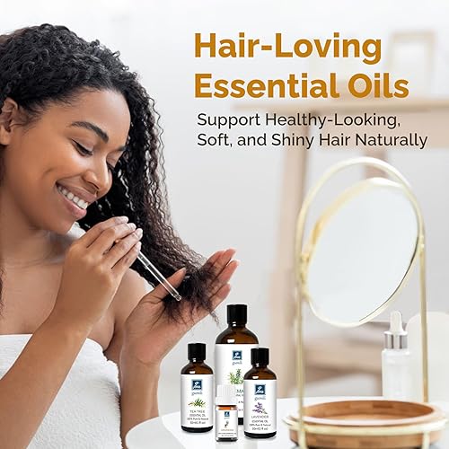 Miniatura 7 de Aceite esencial de romero, 1.0 fl oz, aceite de romero puro sin diluir para aromaterapia