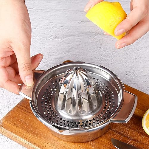 Miniatura 7 de Acero inoxidable Citrus Orange Juicer Limón Lima Fruta Hand Squeezer Herramienta de cocina