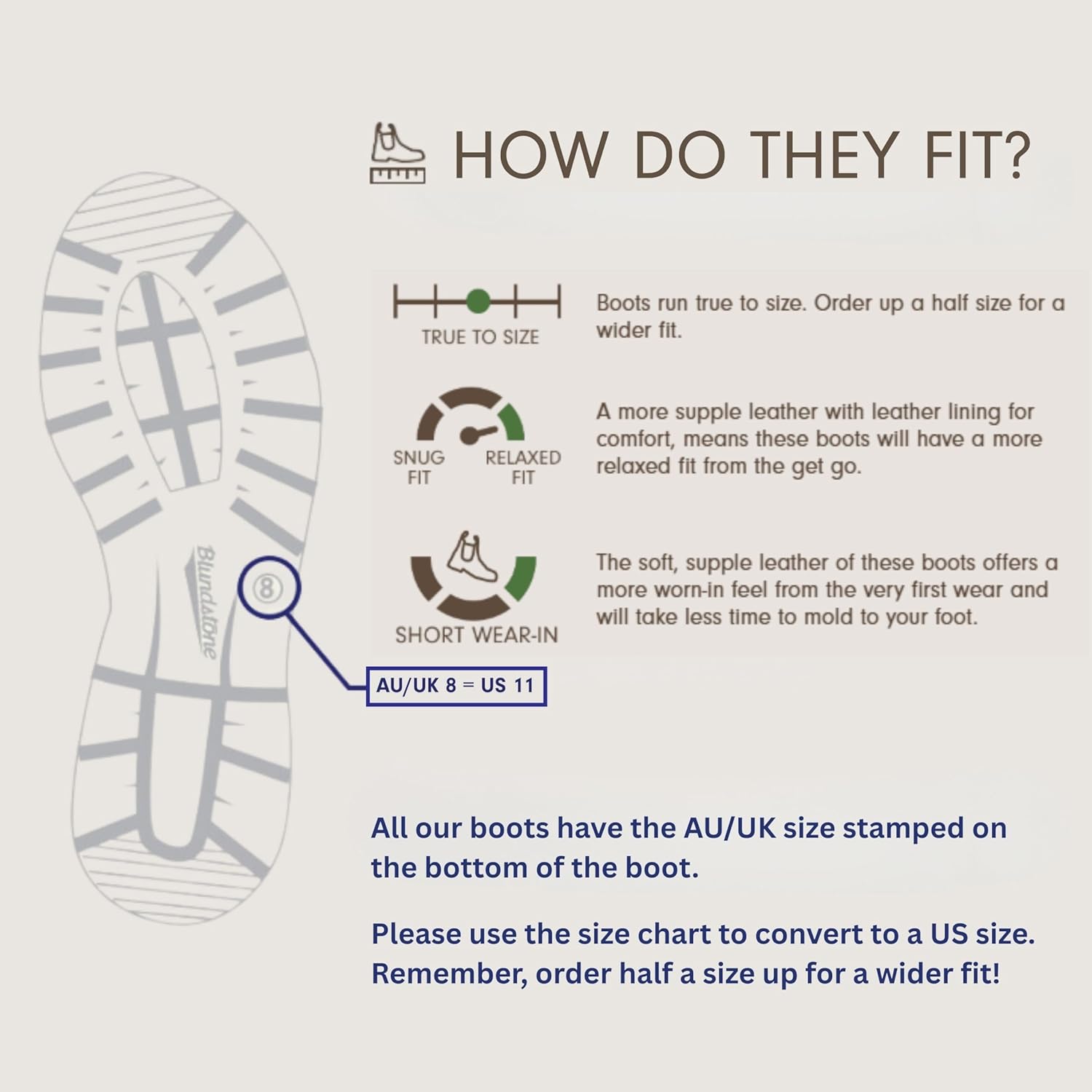 Blundstone Unisex BL2340 Brown Womens 8 Medium - Image 3