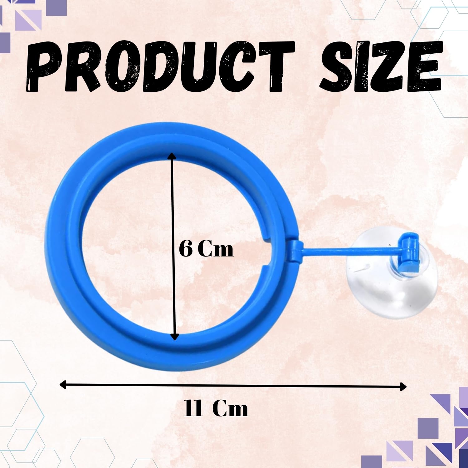 Sage Square Circle Floating Feeding Ring for Aquarium | Adjustable Suction Cup Attachment | Prevents Food Scattering | Keeps Aquarium Clean | Floating Food Tray for Flakes, Pellets | All Fish Tanks 2
