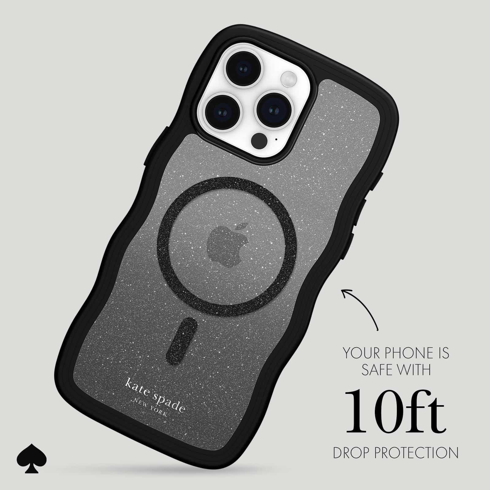 Amazon.com: kate spade new york iPhone 15 Pro Case, Compatible