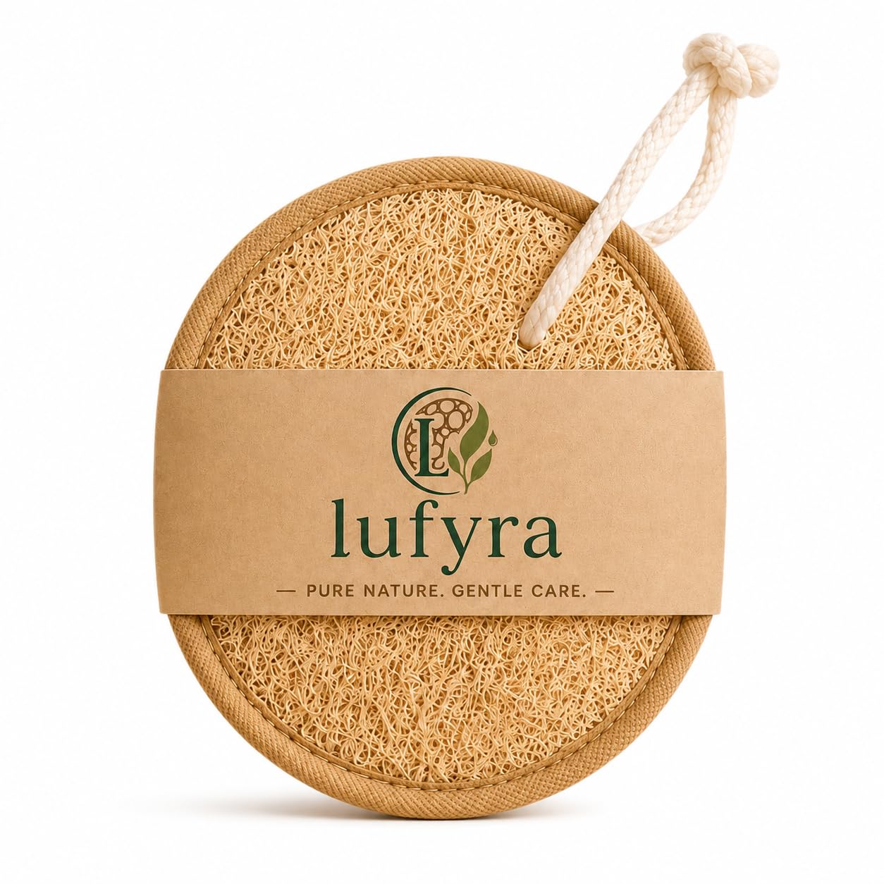 Natural Sun Dried Bath Organic Loofah Sponge, Body Sponge & Scrubber for Men & Women | Organic Luffa for Bath Shower Skin Exfoliation (-image-14