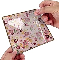 Vista 8 de Alwayspon Adhesivo de vinilo autoadhesivo para despegar y pegar, transferencias de azulejos de pared autoadhesivos pegatina decorativa