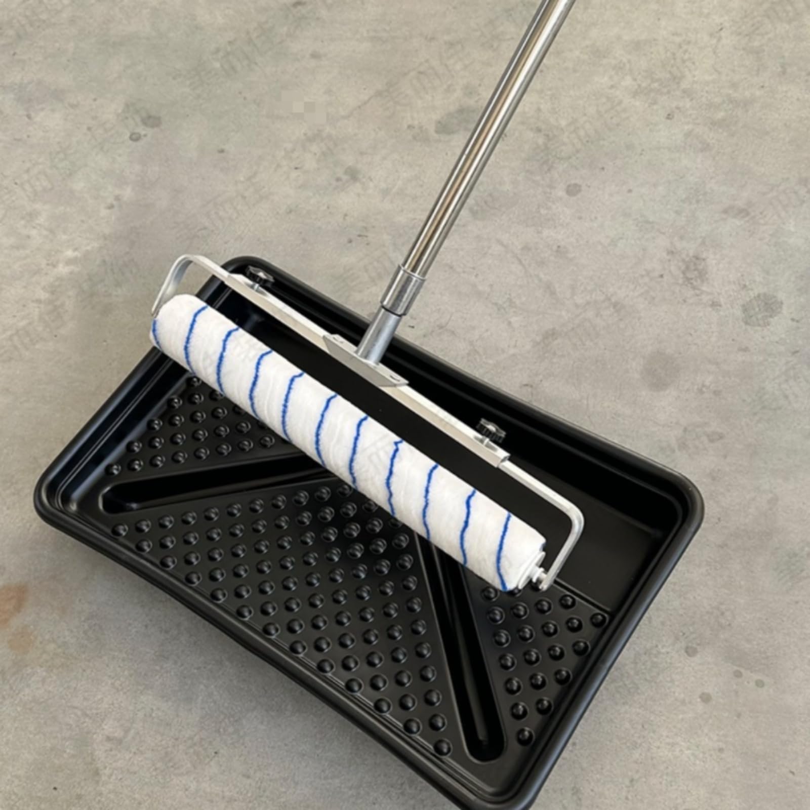 Colcolo Rodillo de Pintura Grande Bandeja Rodillo Cubeta para Aplicación Estable con Superficie de Carga Que Mejora el Escurrido, Juego Combinado De Rodillo De Pintura De 20 Pulgadas