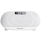 Vibration Plate Exercise Machine, Whole Body Workout Power Vibrate Fitness Platform Vibration Plate Silent Motor Speed Control