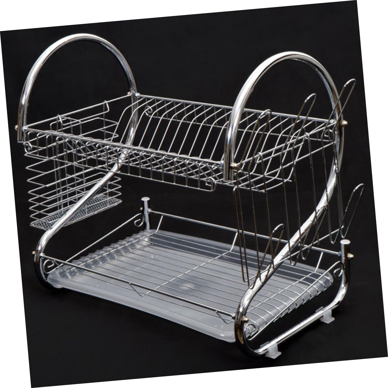 ABOOFAN Rejilla Para Platos Inoxidable Organizador De De Limpiar (escurre Platos)
