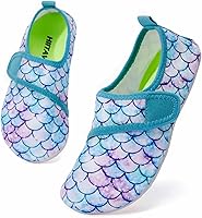 HIITAVE Kids Non-Slip Water Shoes Quick Dry Breathable Aqua Socks Beach Swim Pool Toddler Boys Girls