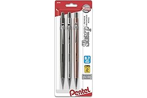 Pentel Sharp Mechanical Pencil 3-Pack: Exceptional Precision for Smooth Writing